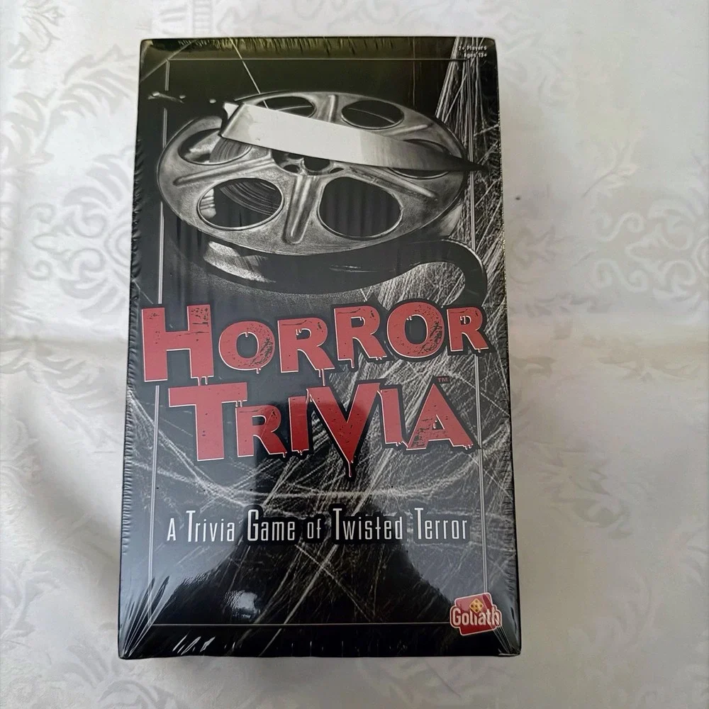 Goliath Horror Trivia A Trivia Game of Twisted Terror Card Set.  New/Sealed